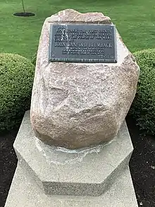 Van Wert County Library Plaque