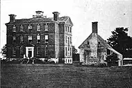 View of Rosewell, ca. 1900. This building in America as said to be derived from Soulton Hall.