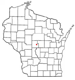 Location ofthe Town of Sigel, Wood County, Wisconsin